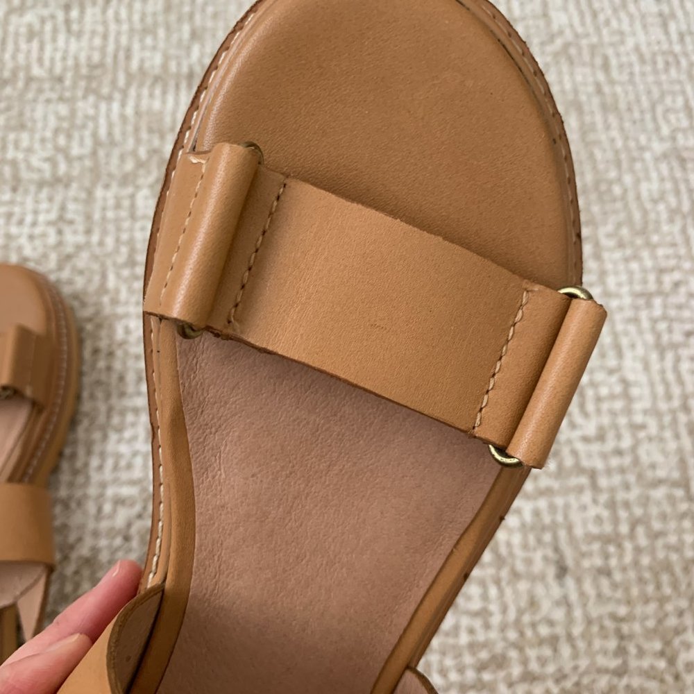 Madewell Tan Leather Sandals - Picture 5 of 5